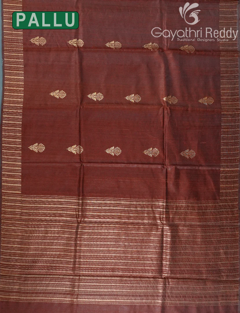 PURE KHADI PATTU SAREE-KHP1328 - Image 2