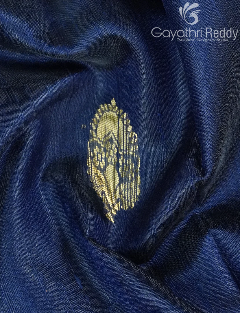 PURE KHADI PATTU SAREE-KHP1334 - Image 5