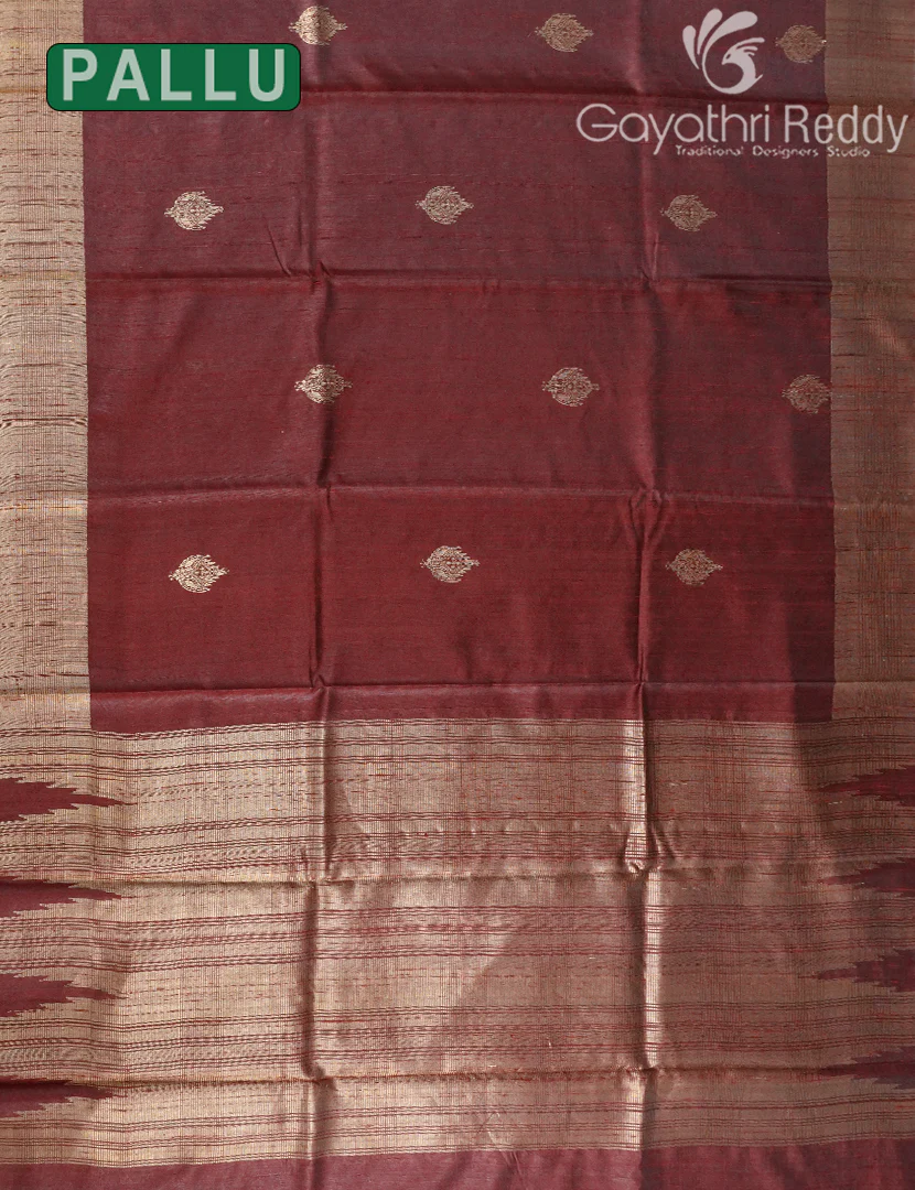 PURE KHADI PATTU SAREE-KHP1335 - Image 2