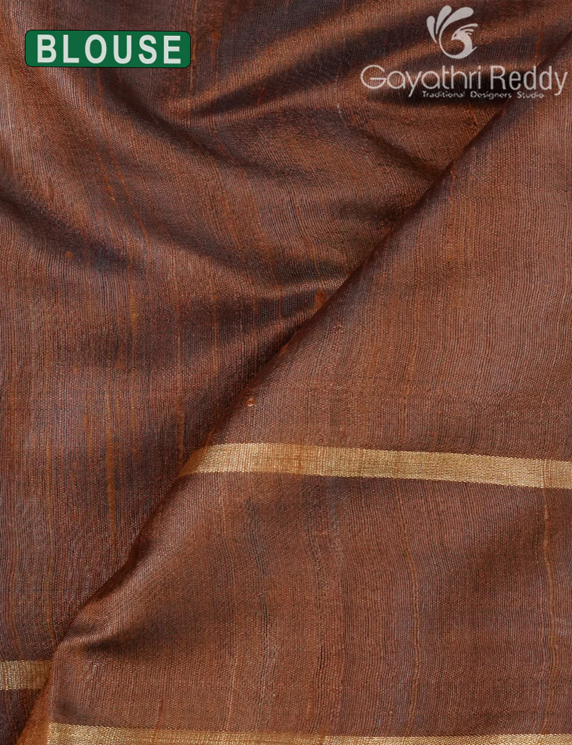 PURE KHADI PATTU SAREE-KHP1338 - Image 3