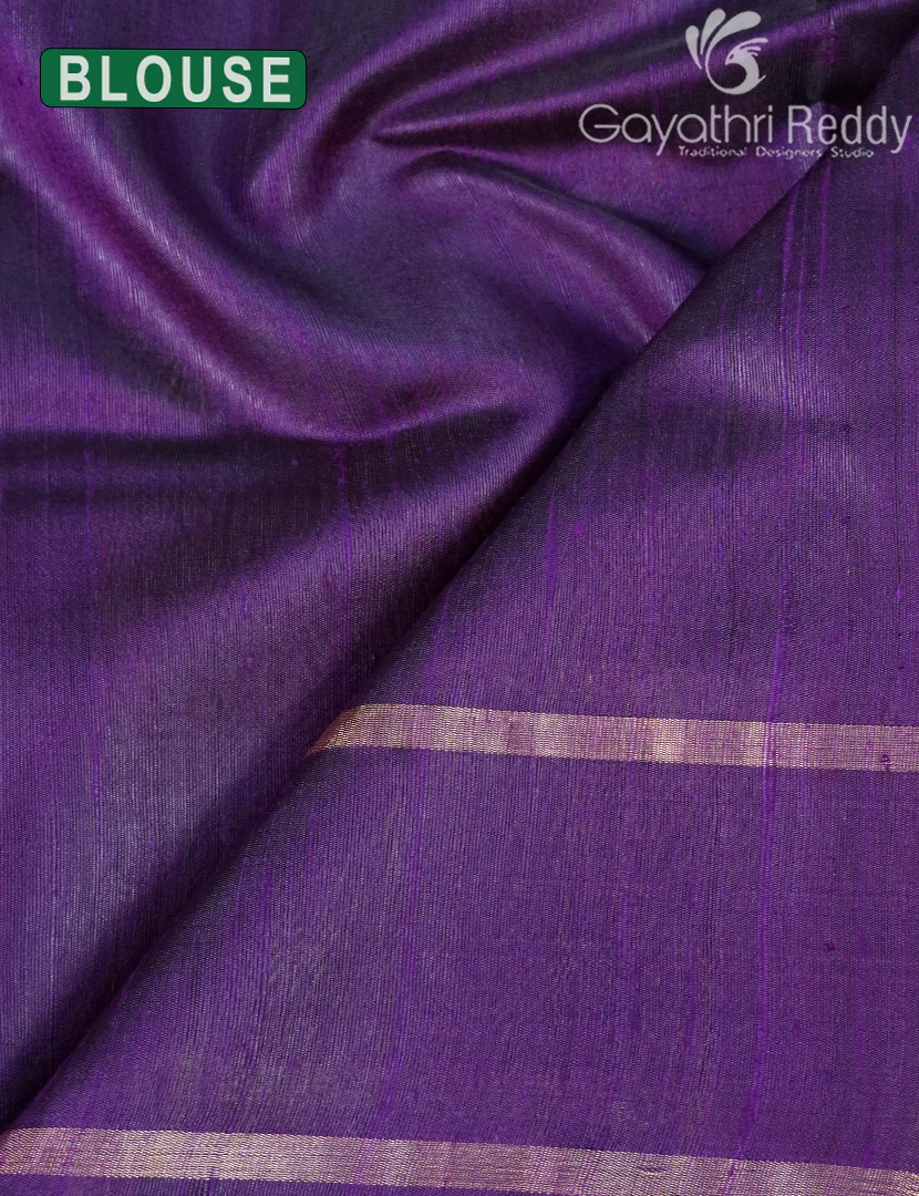 PURE KHADI PATTU SAREE-KHP1340 - Image 3
