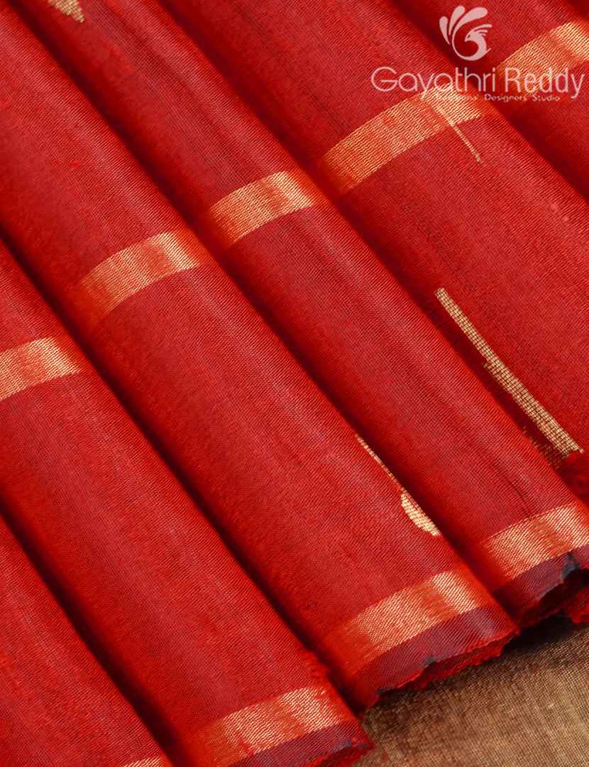 PURE KHADI PATTU SAREE-KHP1342 - Image 4