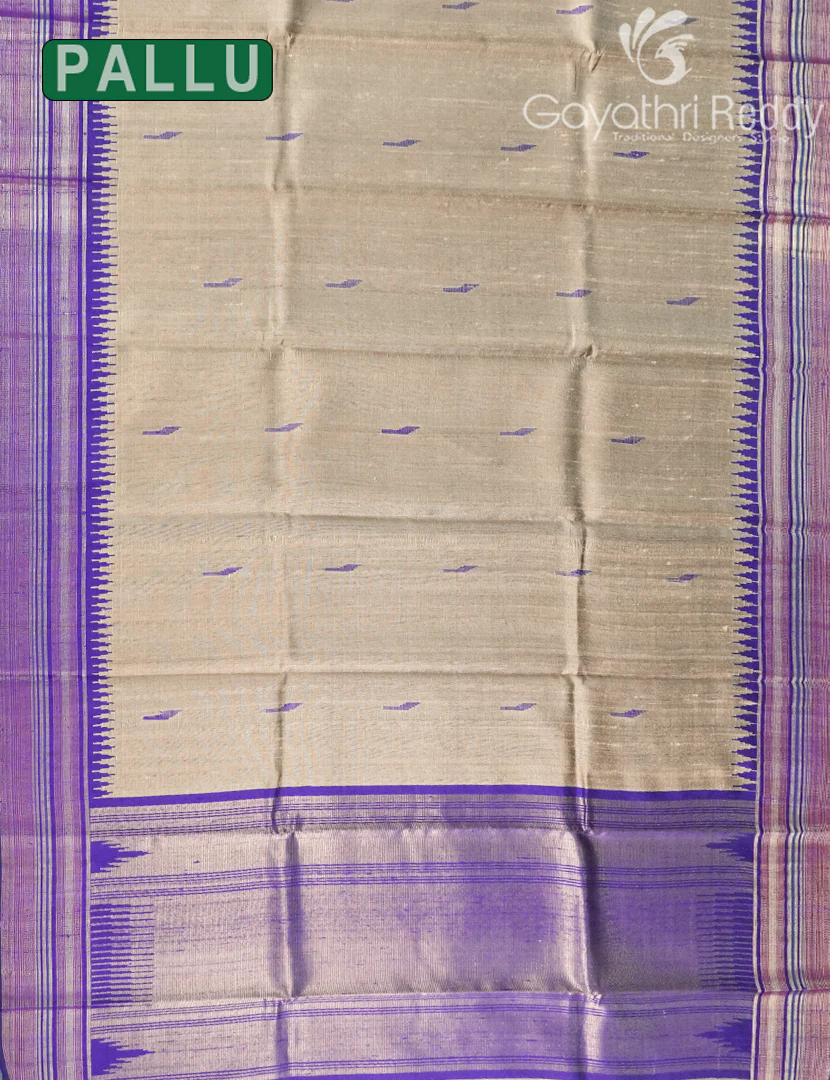PURE KHADI PATTU SAREE-KHP1343 - Image 2