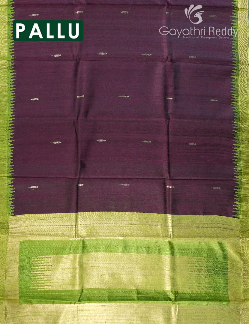 PURE KHADI PATTU SAREE-KHP1349 - Image 2