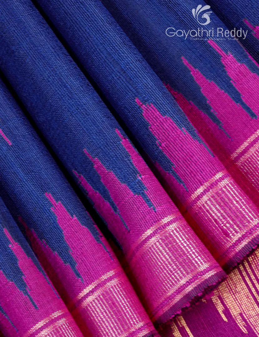 PURE KHADI PATTU SAREE-KHP1351 - Image 4