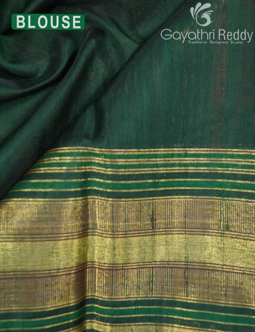 PURE KHADI PATTU SAREE-KHP1355 - Image 4