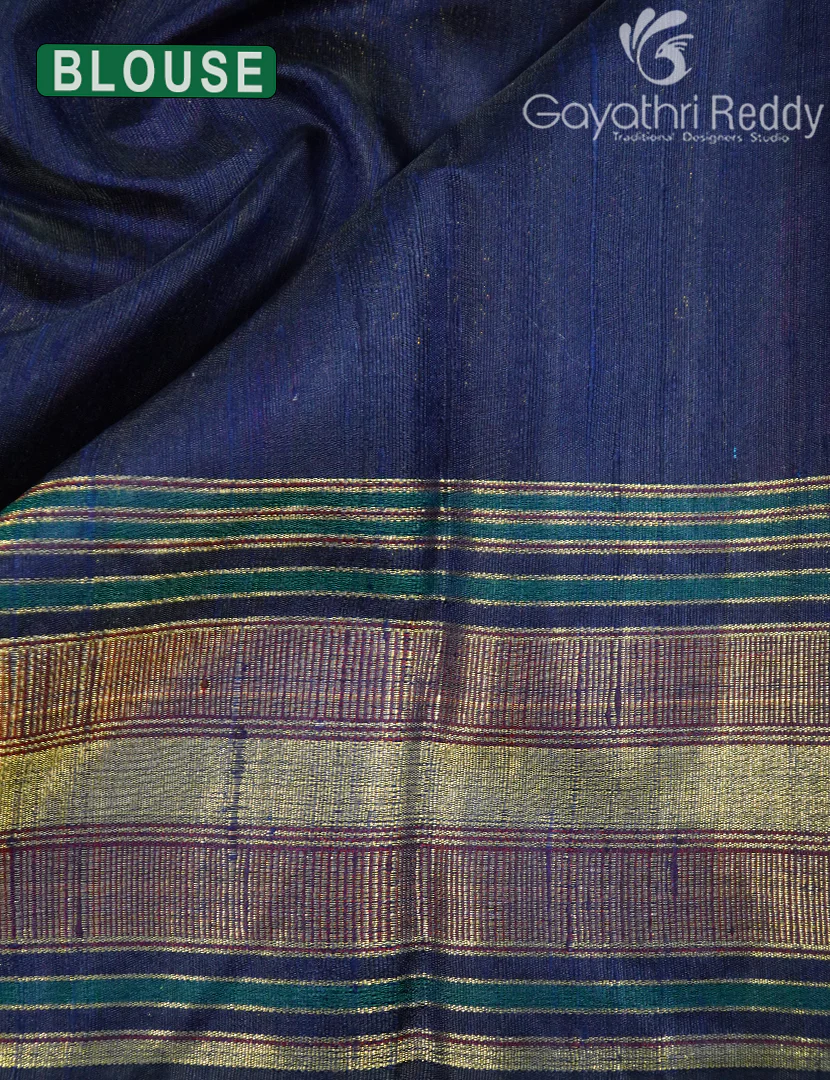 PURE KHADI PATTU SAREE-KHP1359 - Image 3