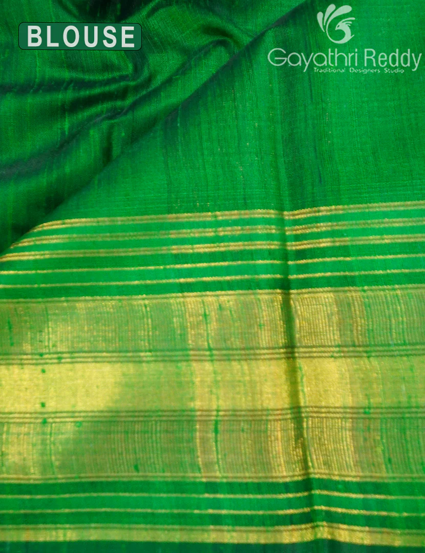PURE KHADI PATTU SAREE-KHP1361 - Image 3