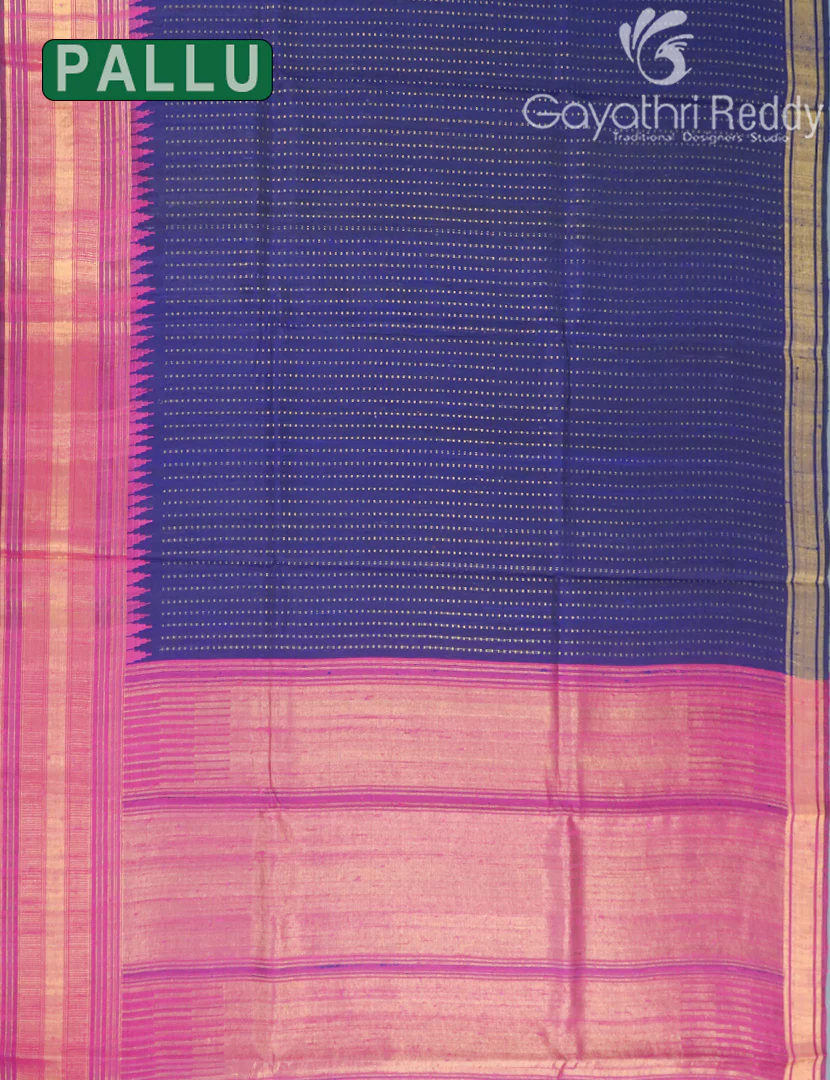 PURE KHADI PATTU SAREE-KHP1364 - Image 2
