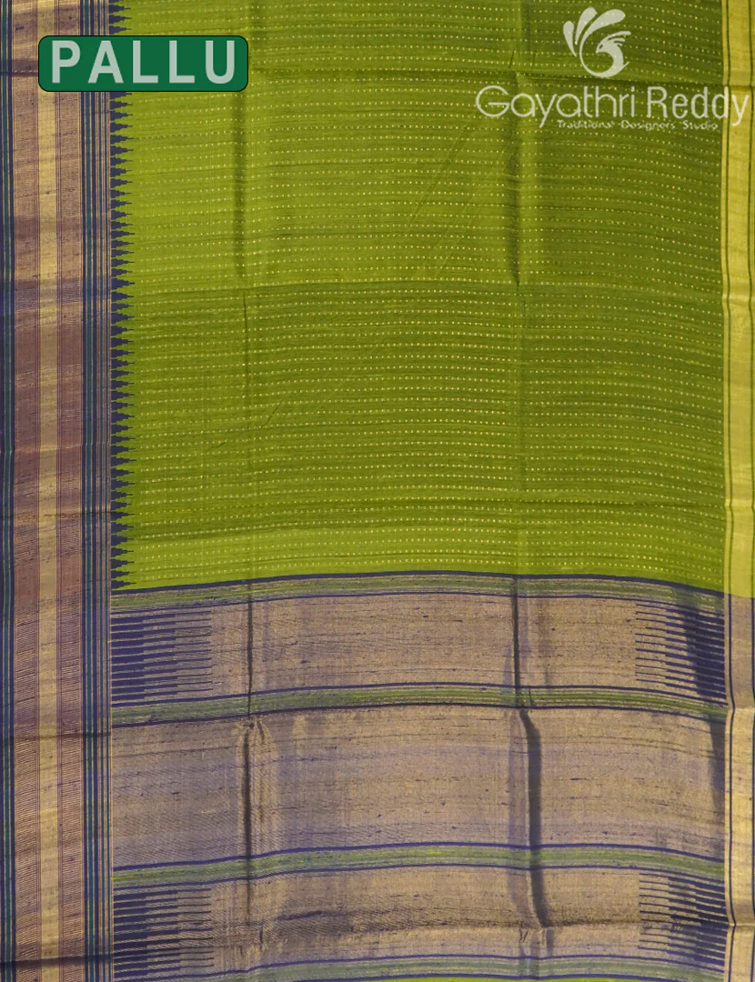 PURE KHADI PATTU SAREE-KHP1365 - Image 2