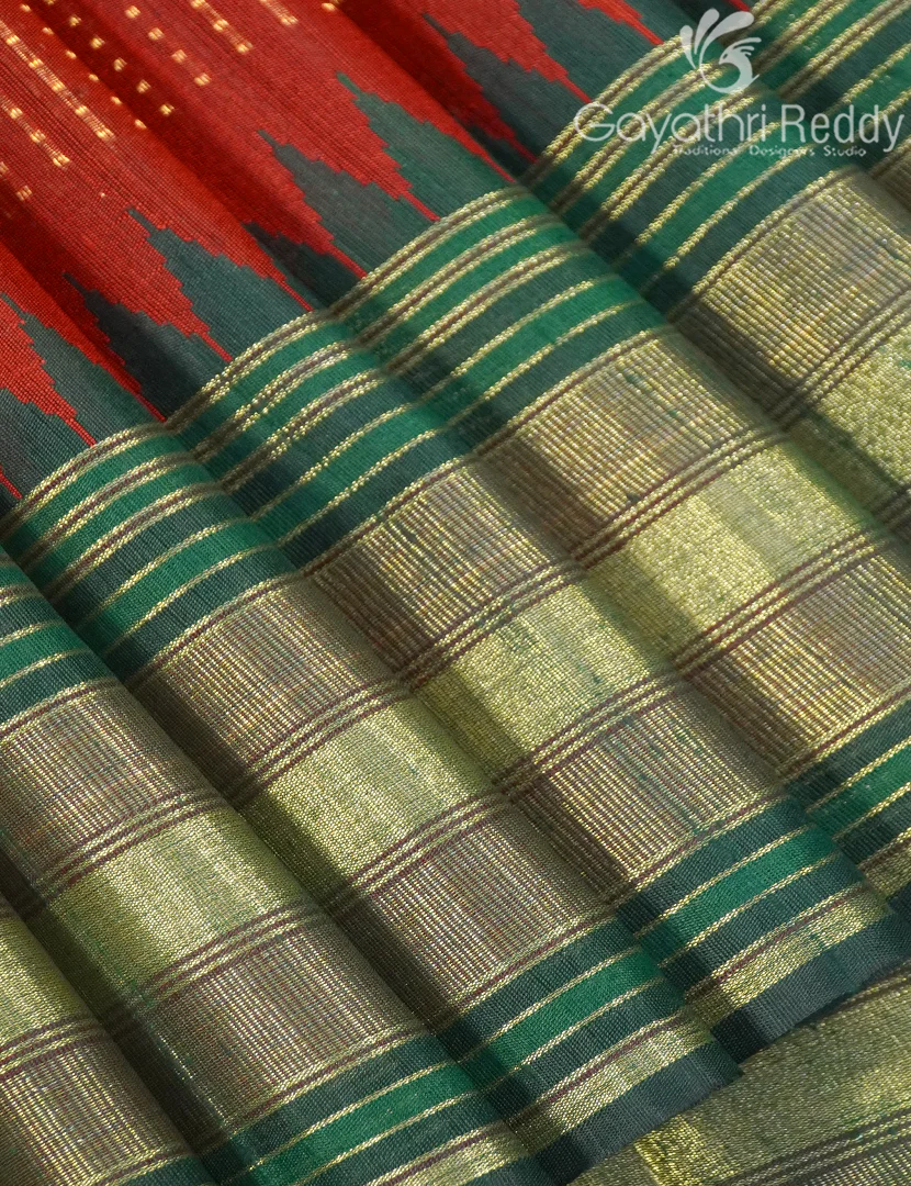 PURE KHADI PATTU SAREE-KHP1366 - Image 4
