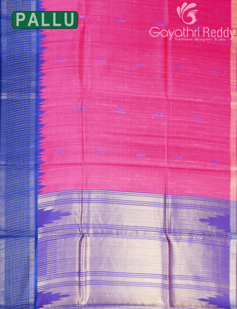 PURE KHADI PATTU SAREE-KHP1374 - Image 2
