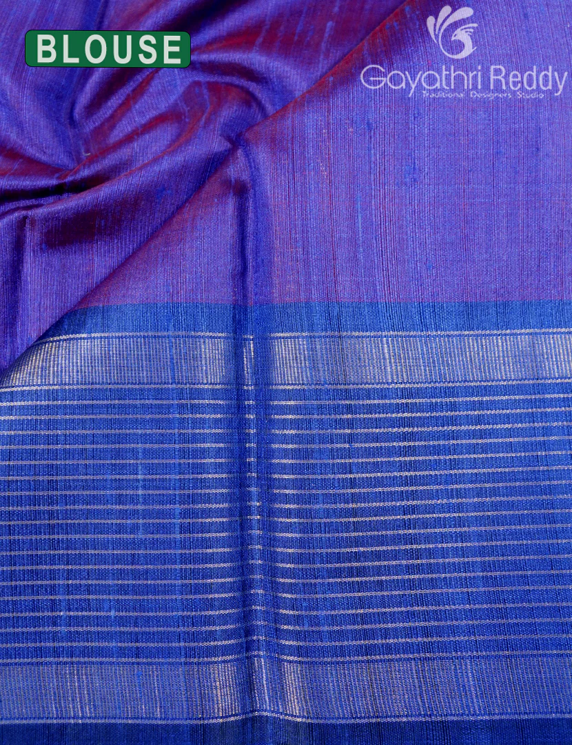 PURE KHADI PATTU SAREE-KHP1374 - Image 3