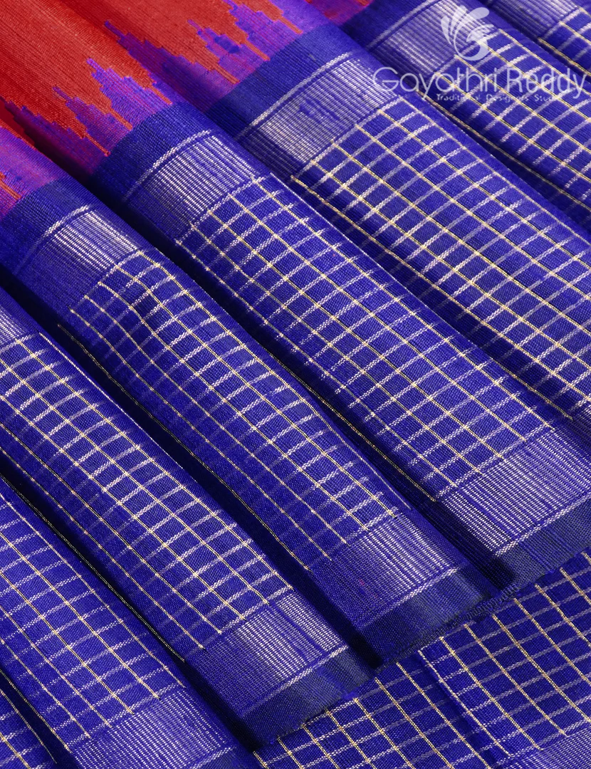 PURE KHADI PATTU SAREE-KHP1375 - Image 4