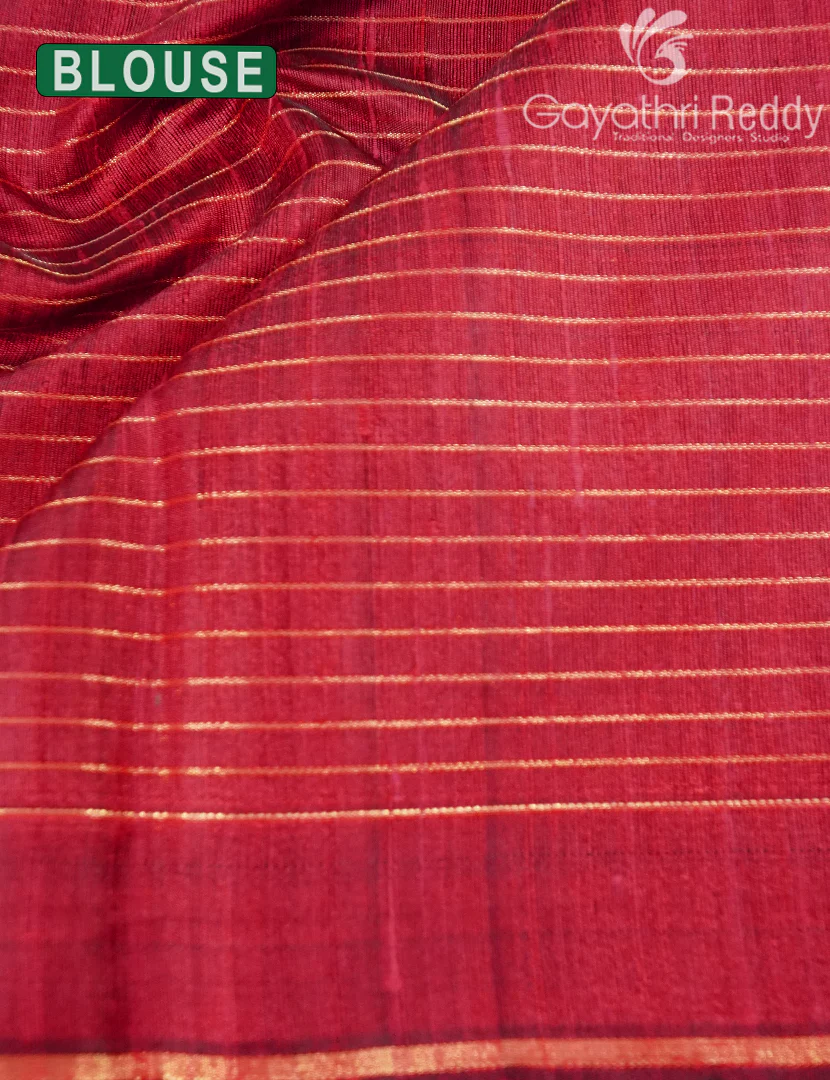 PURE KHADI PATTU SAREE-KHP1384 - Image 3