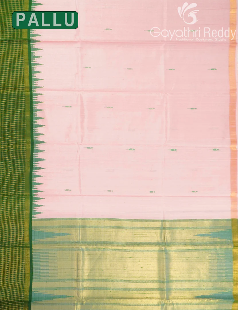 PURE KHADI PATTU SAREE-KHP1389 - Image 2