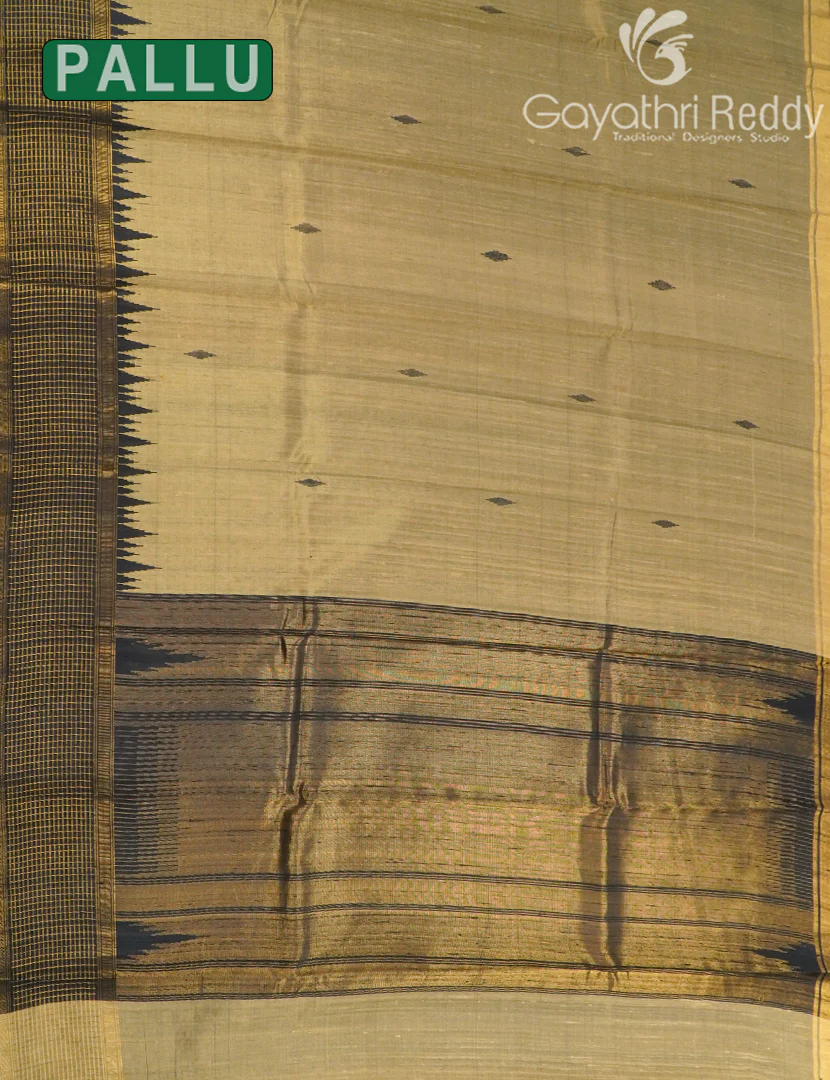 PURE KHADI PATTU SAREE-KHP1396 - Image 2