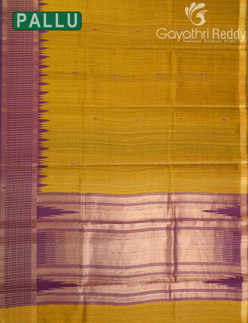 PURE KHADI PATTU SAREE-KHP1407 - Image 2