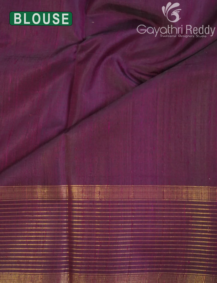 PURE KHADI PATTU SAREE-KHP1407 - Image 3