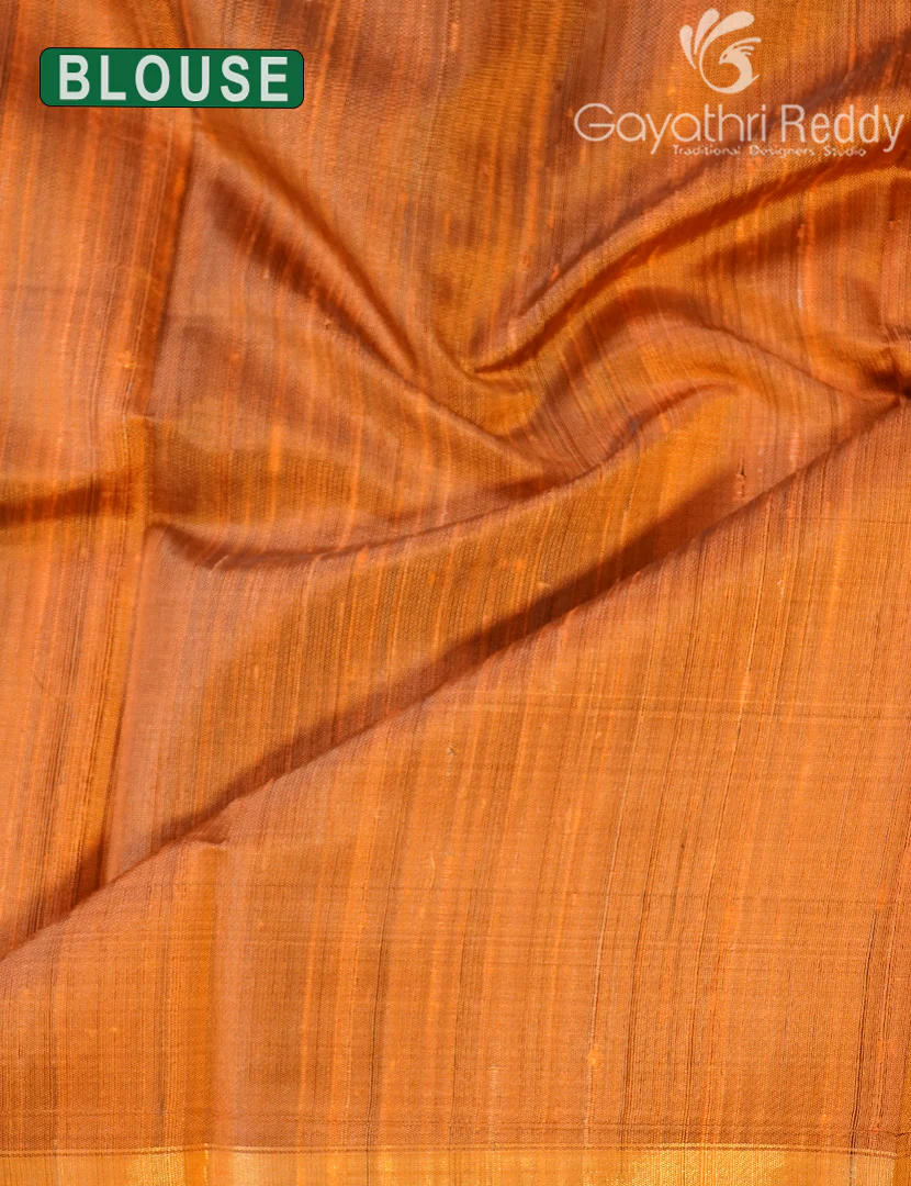 PURE KHADI PATTU SAREE-KHP1410 - Image 3