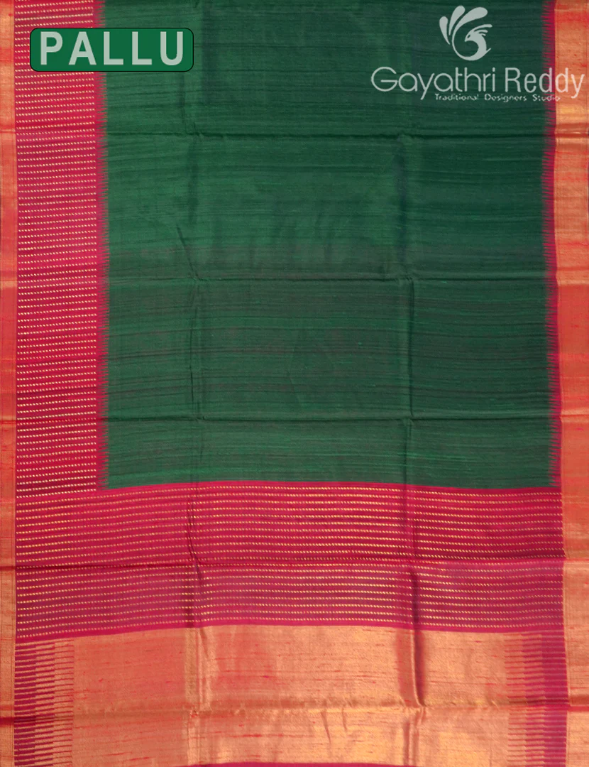 PURE KHADI PATTU SAREE-KHP1411 - Image 2