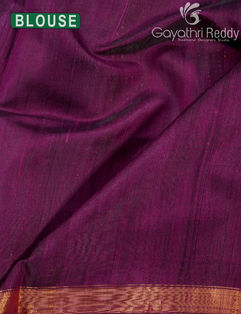 PURE KHADI PATTU SAREE-KHP1415 - Image 3