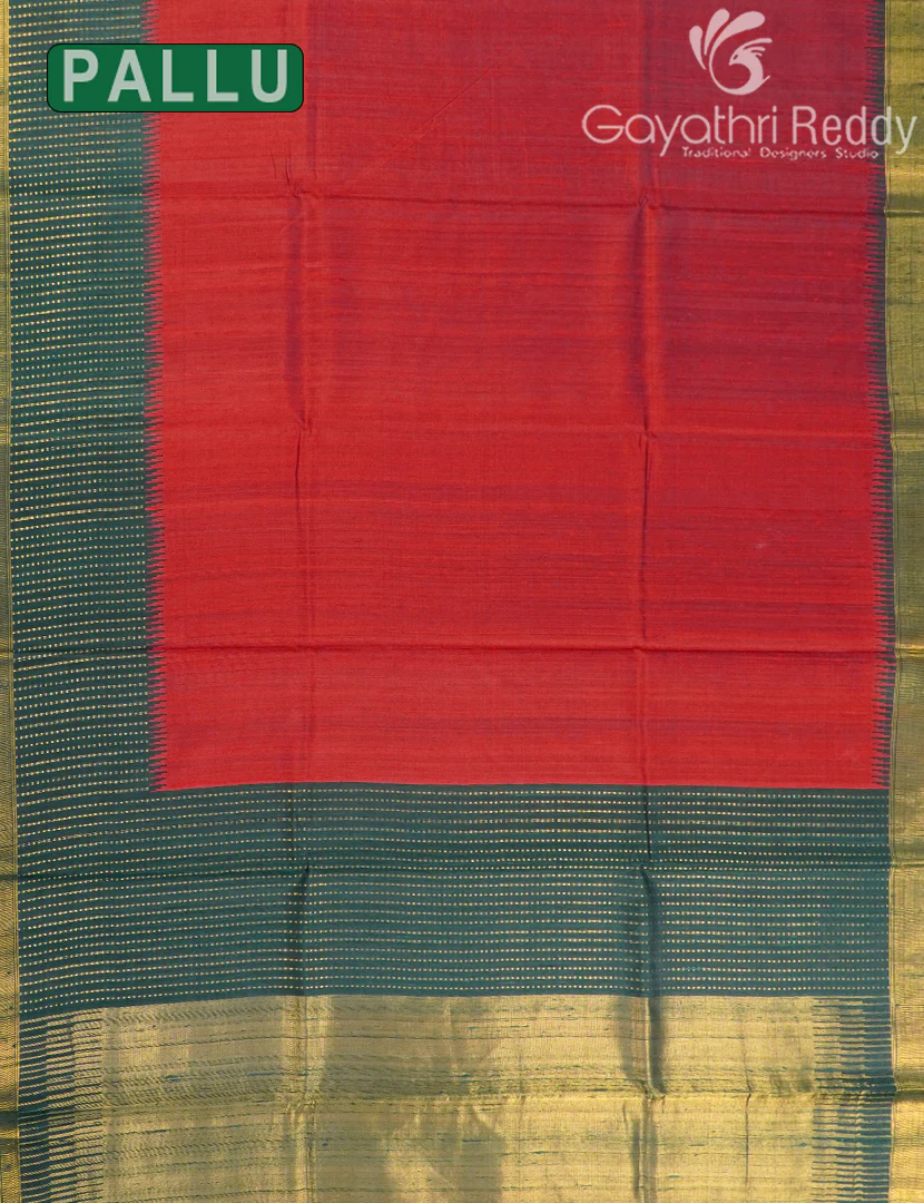 PURE KHADI PATTU SAREE-KHP1417 - Image 2
