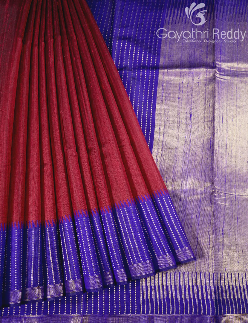 PURE KHADI PATTU SAREE-KHP1419