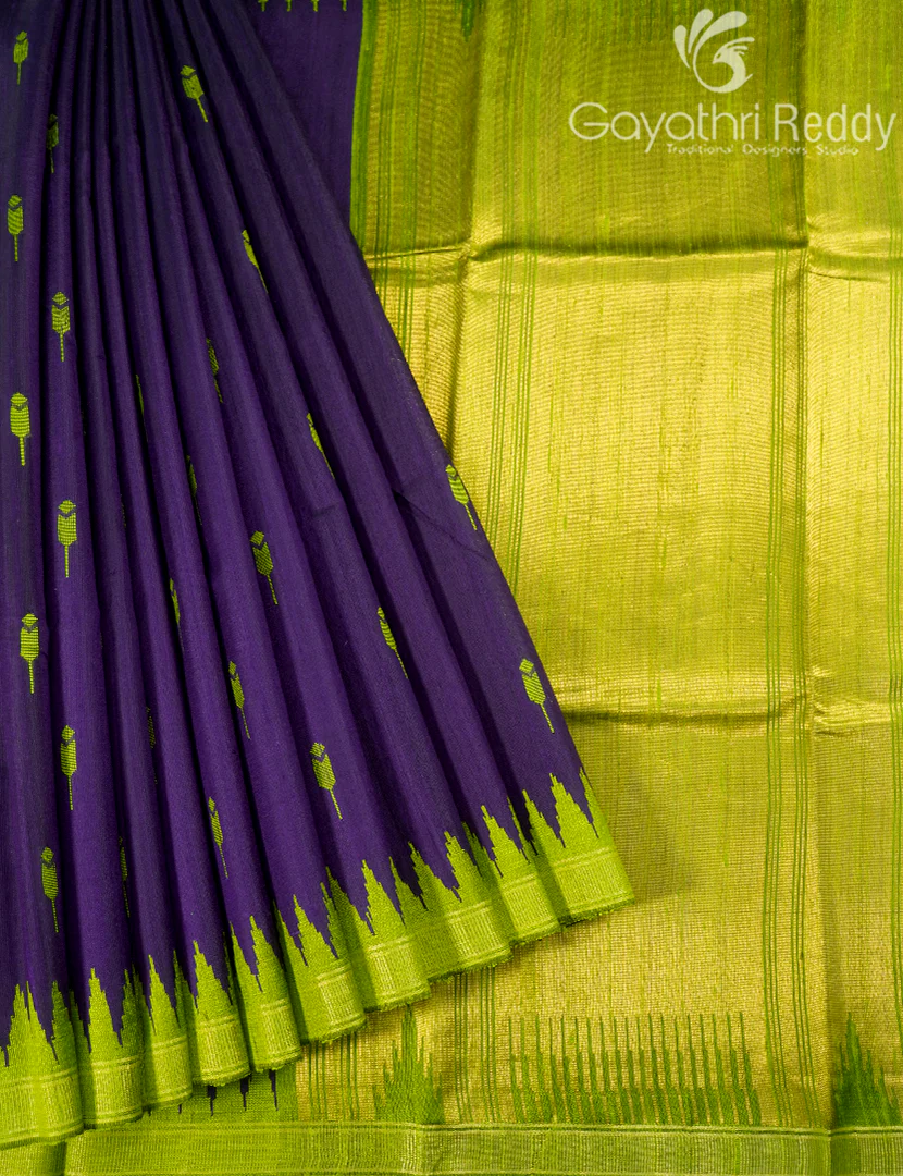 PURE KHADI PATTU SAREE-KHP1424