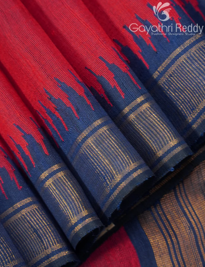 PURE KHADI PATTU SAREE-KHP1431 - Image 4
