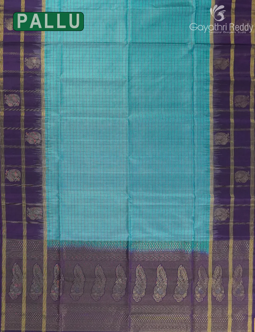 PURE LIGHT WEIGHT KANCHI PATTU -KP8676 - Image 3