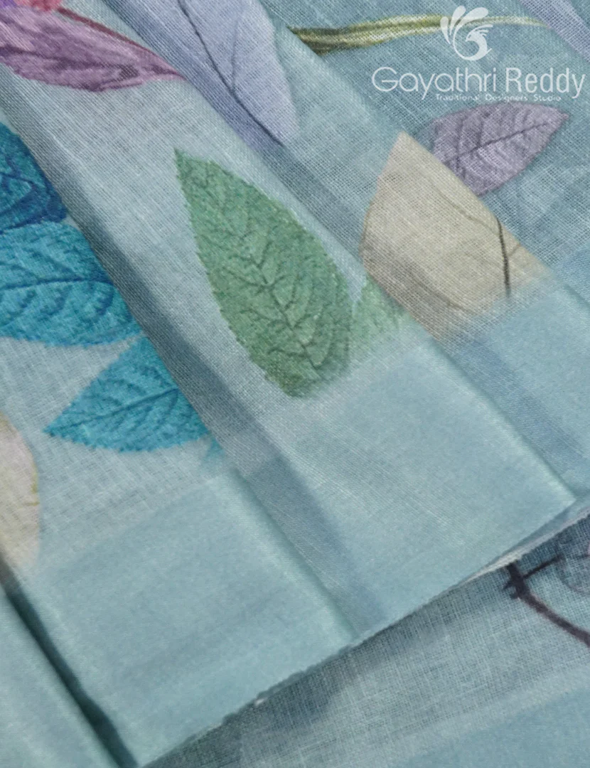 PURE LINEN SAREE-L1429 - Image 5