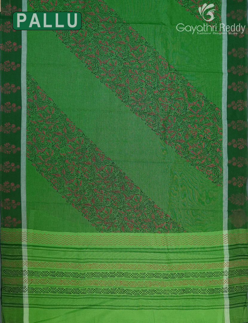 PURE MANGALAGIRI COTTON PRINTED-MCP122 - Image 2