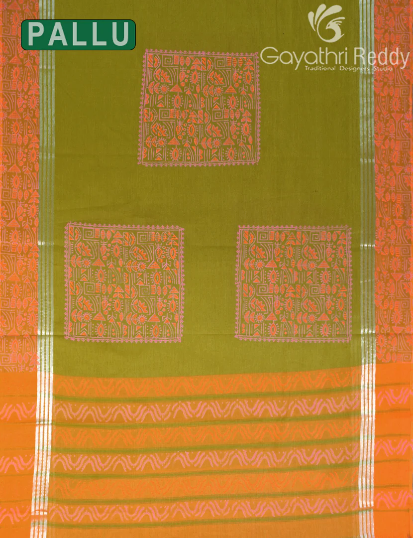 PURE MANGALAGIRI COTTON PRINTED-MCP95 - Image 2