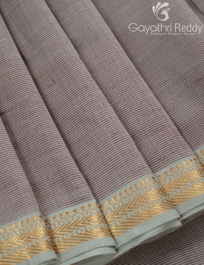 PURE MANGALAGIRI COTTON SAREE-MGC1081 - Image 4