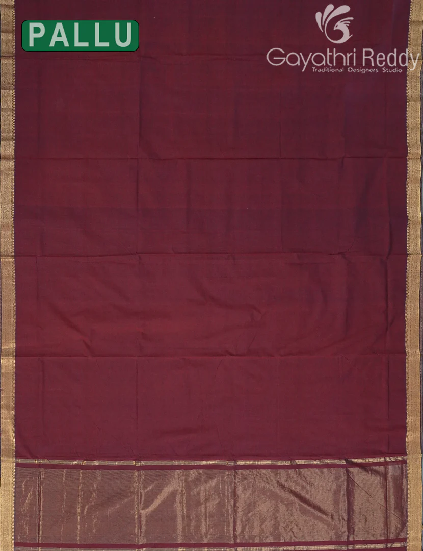 PURE MANGALAGIRI COTTON SAREE-MGC1085 - Image 2