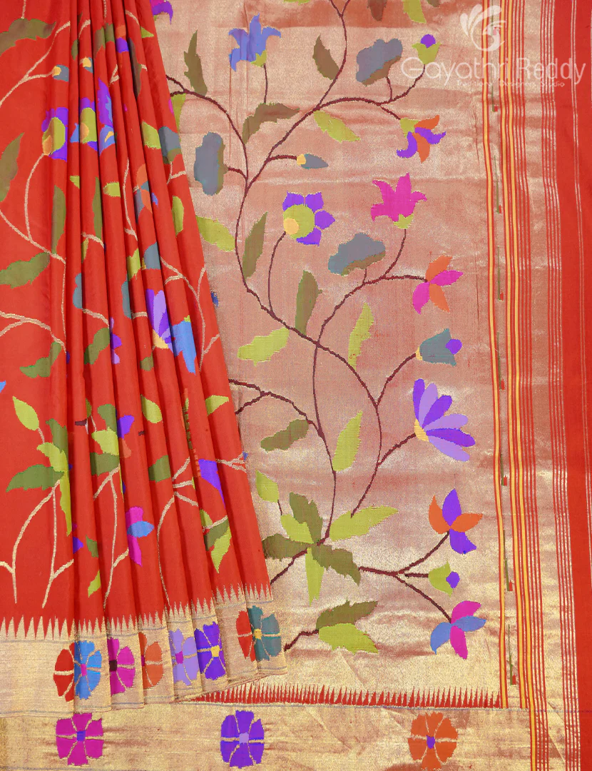 PURE  PAITHANI PATTU H.L- PPHL2 - Image 2
