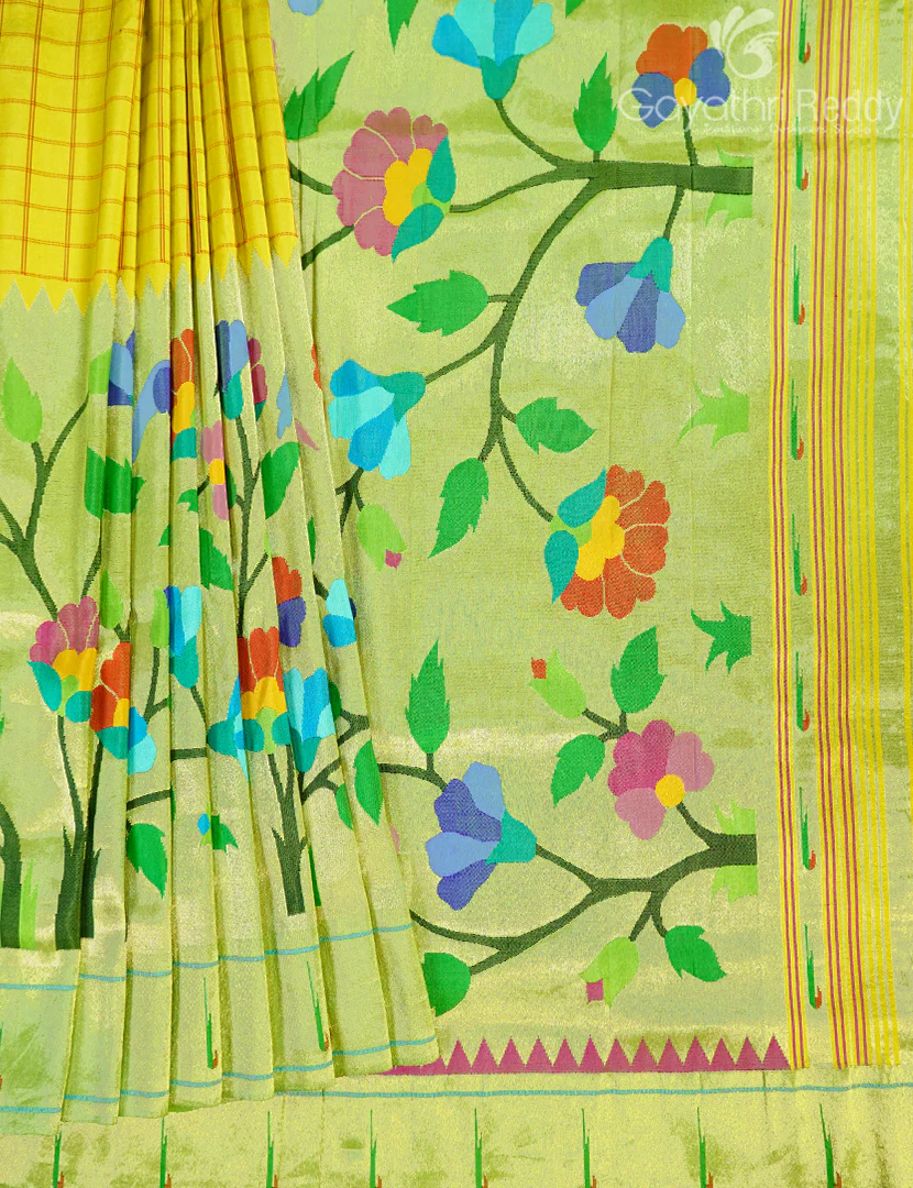 PURE PAITHANI PATTU H.L- PPHL8 - Image 2