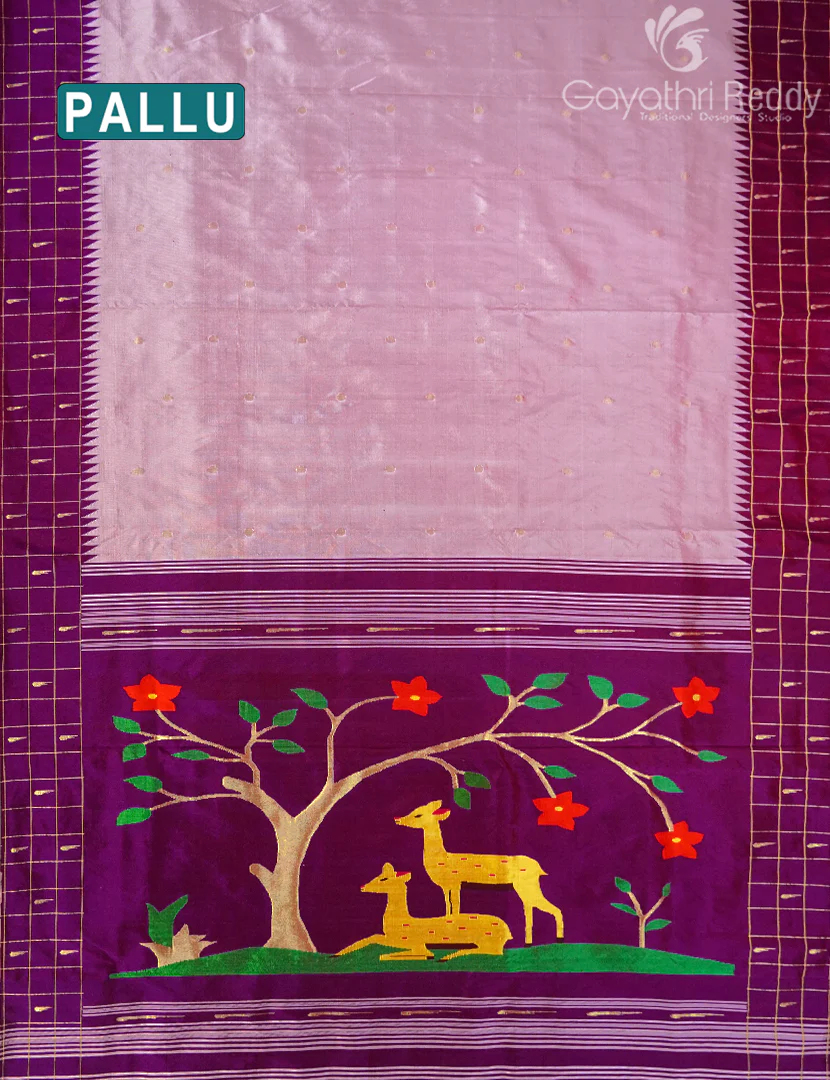 PURE PAITHANI PATTU H.L- PPHL9 - Image 3