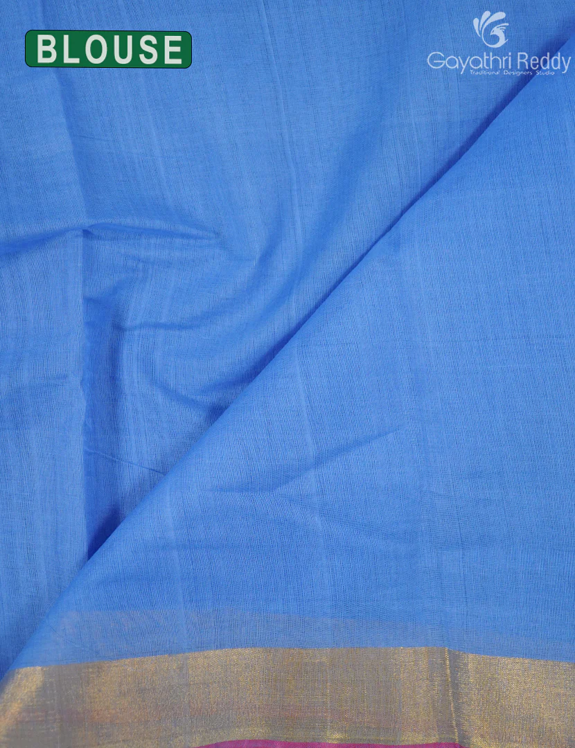 PURE PONDURU COTTON SAREE -PPCS4 - Image 3
