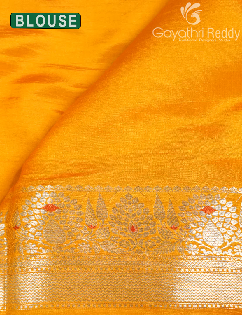 PURE MANGO SILK SAREE -PRM910 - Image 4