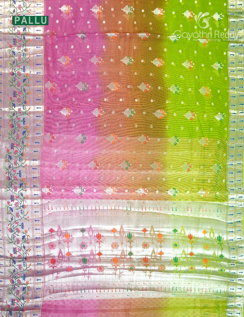 PURE SILK KOTA PAITHANI SAREE-PSK413 - Image 2