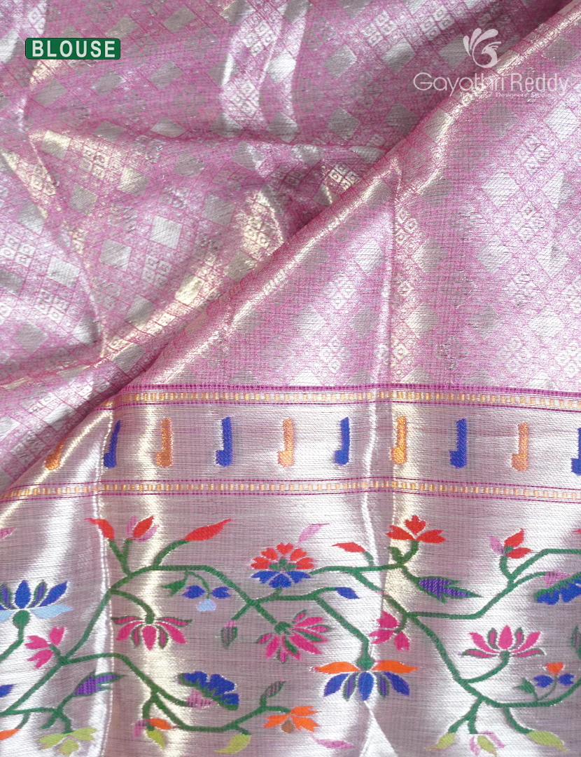 PURE SILK KOTA PAITHANI SAREE-PSK413 - Image 3