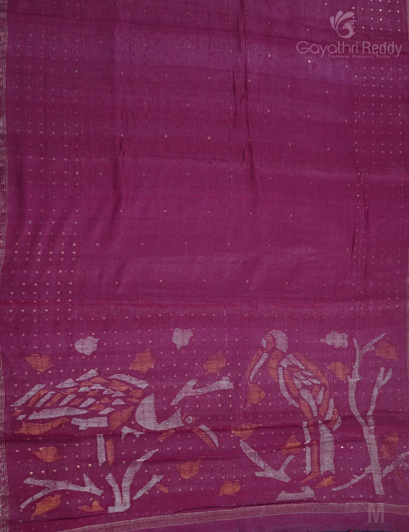 PURE TUSSAR SILK-TS1496 - Image 2