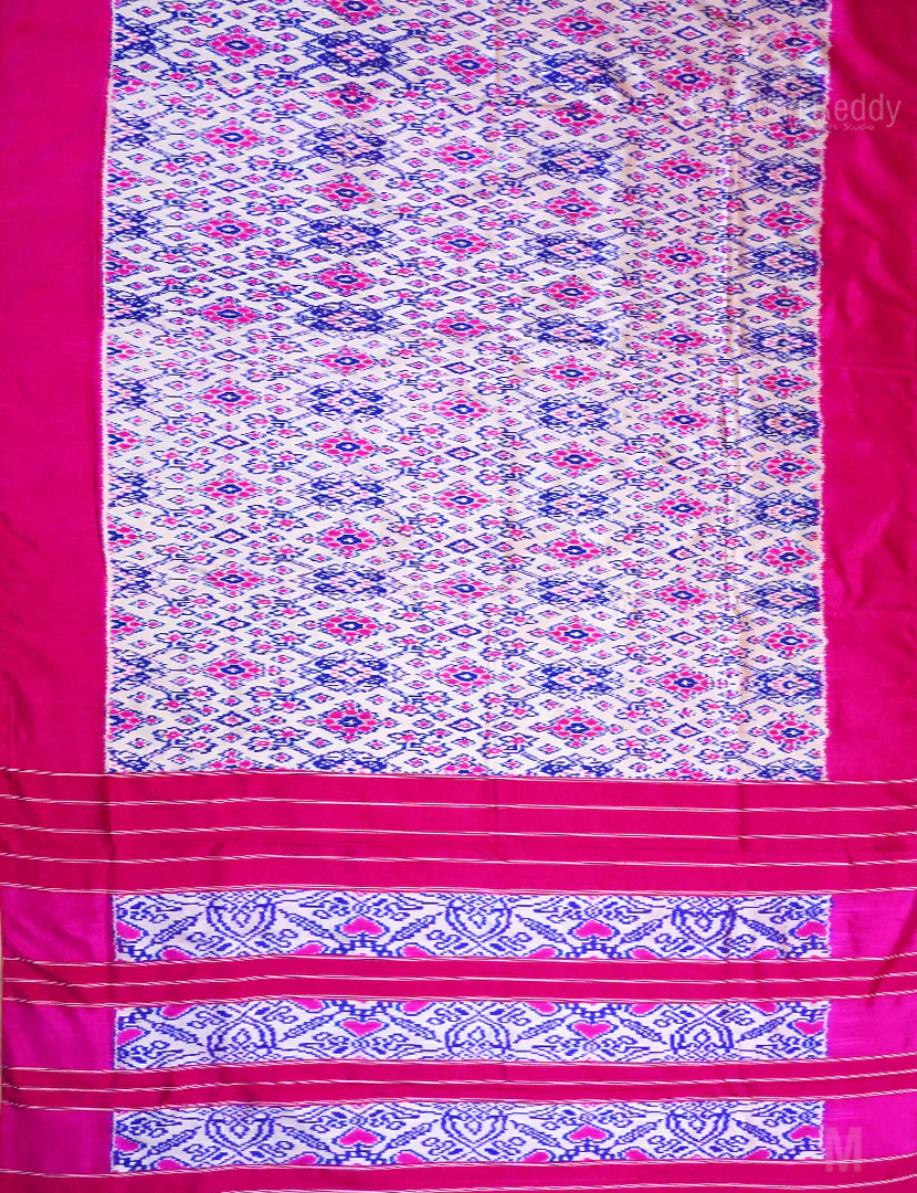 PURE TWILL IKKAT PATTU-IP720 - Image 2