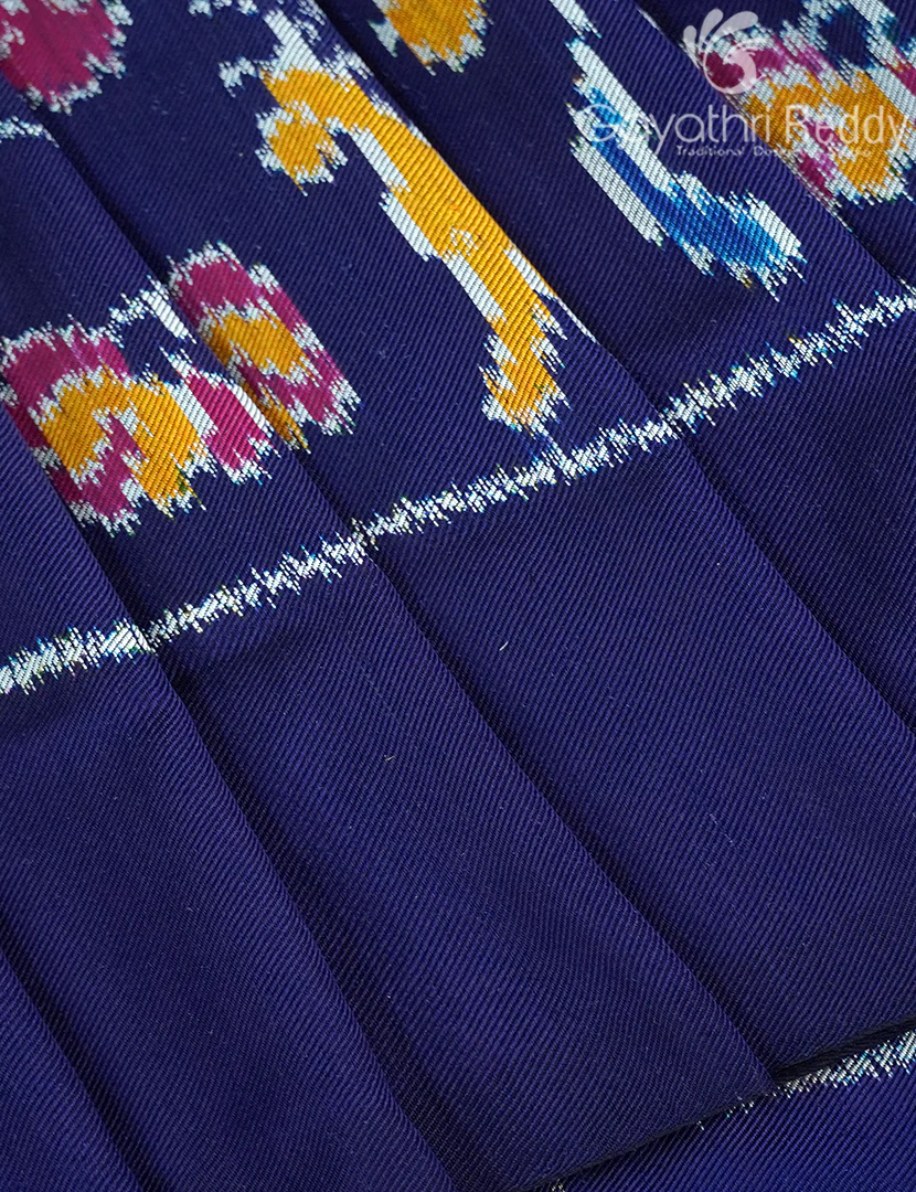 PURE TWILL IKKAT PATTU-IP777 - Image 4