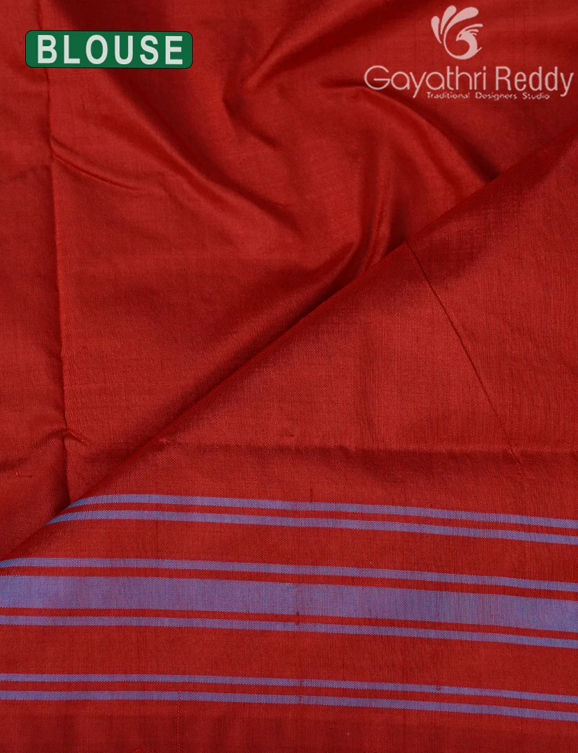 PURE TWILL IKKAT PATTU-IP779 - Image 3