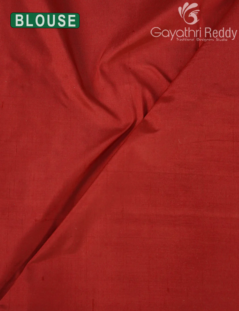 PURE TWILL IKKAT PATTU-IP782 - Image 3
