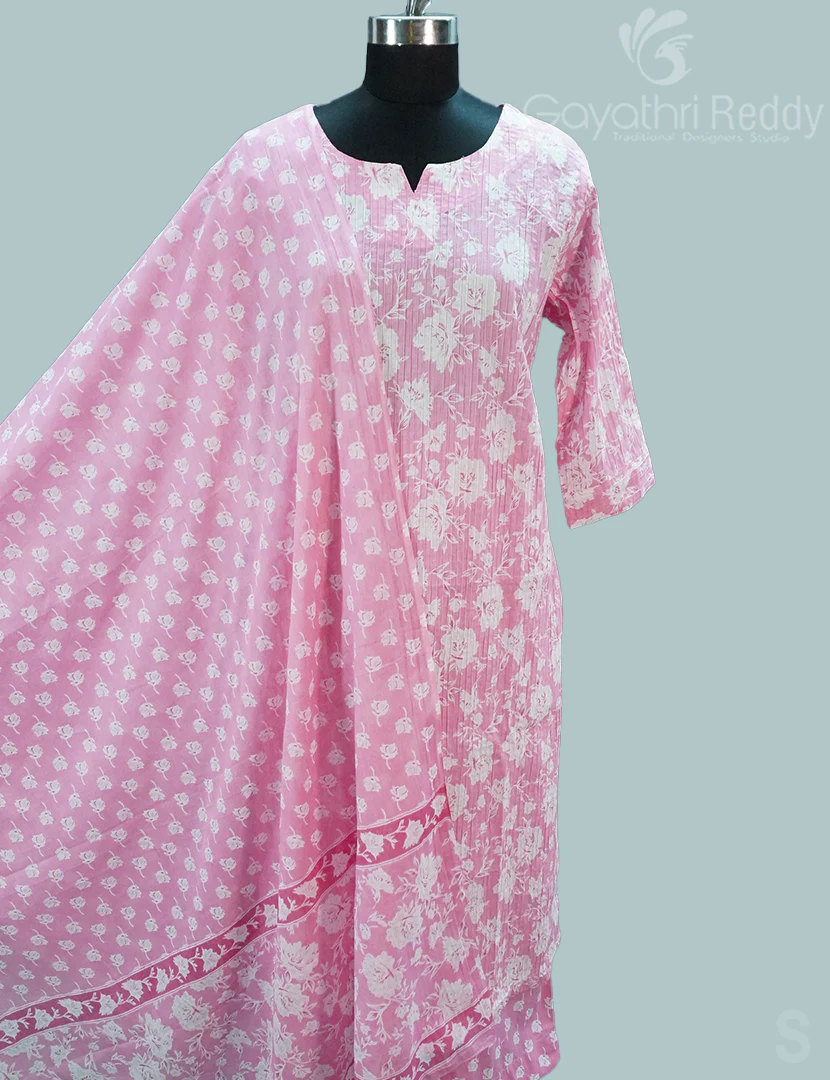 READYMADE DRESS SET(3PC)-KDS1152