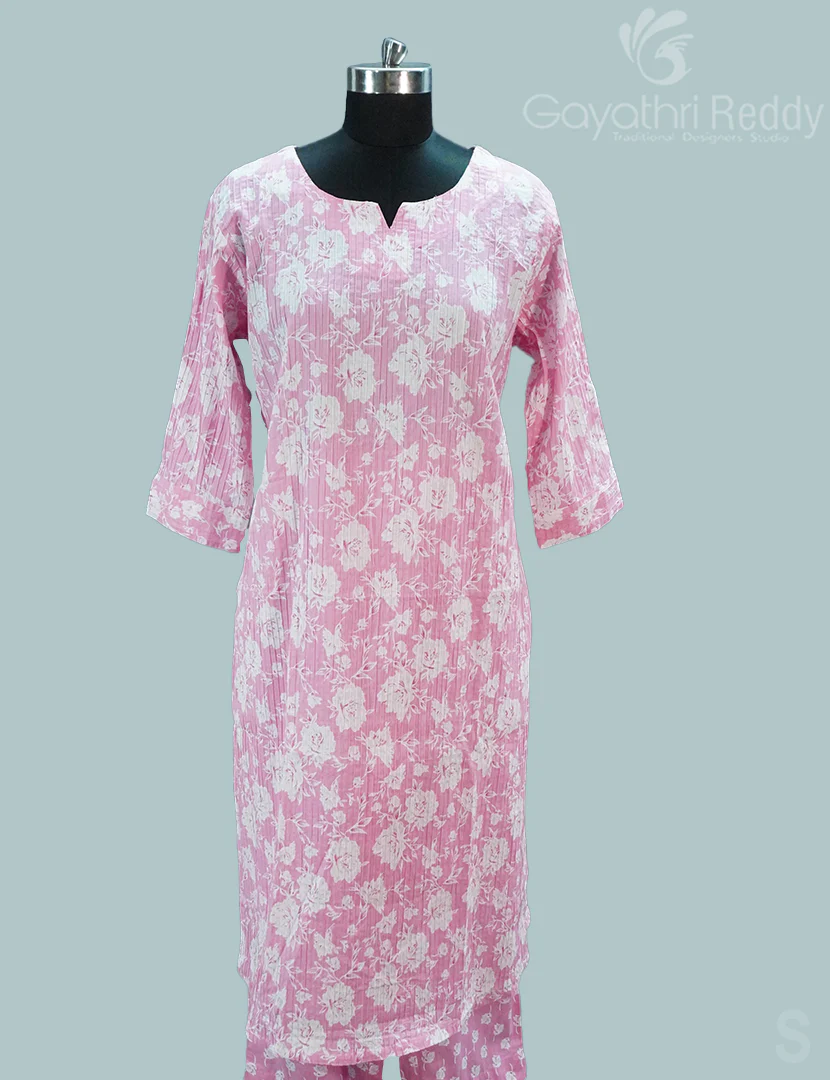 READYMADE DRESS SET(3PC)-KDS1152 - Image 2